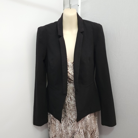 Aus8 Portmans Black Single Button Blazer Jacket - Picture 12 of 16